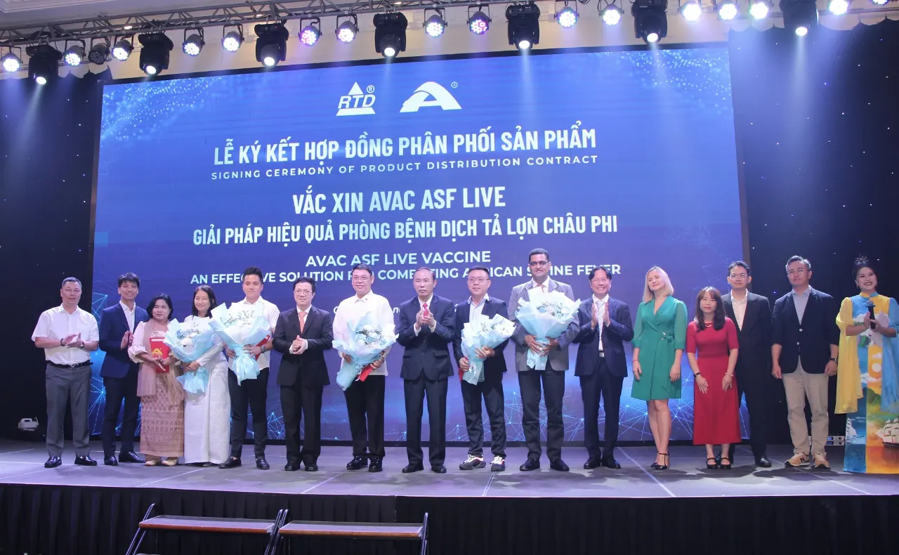 Vắc xin Dịch tả lợn châu Phi AVAC ASF LIVE chính thức được xuất khẩu