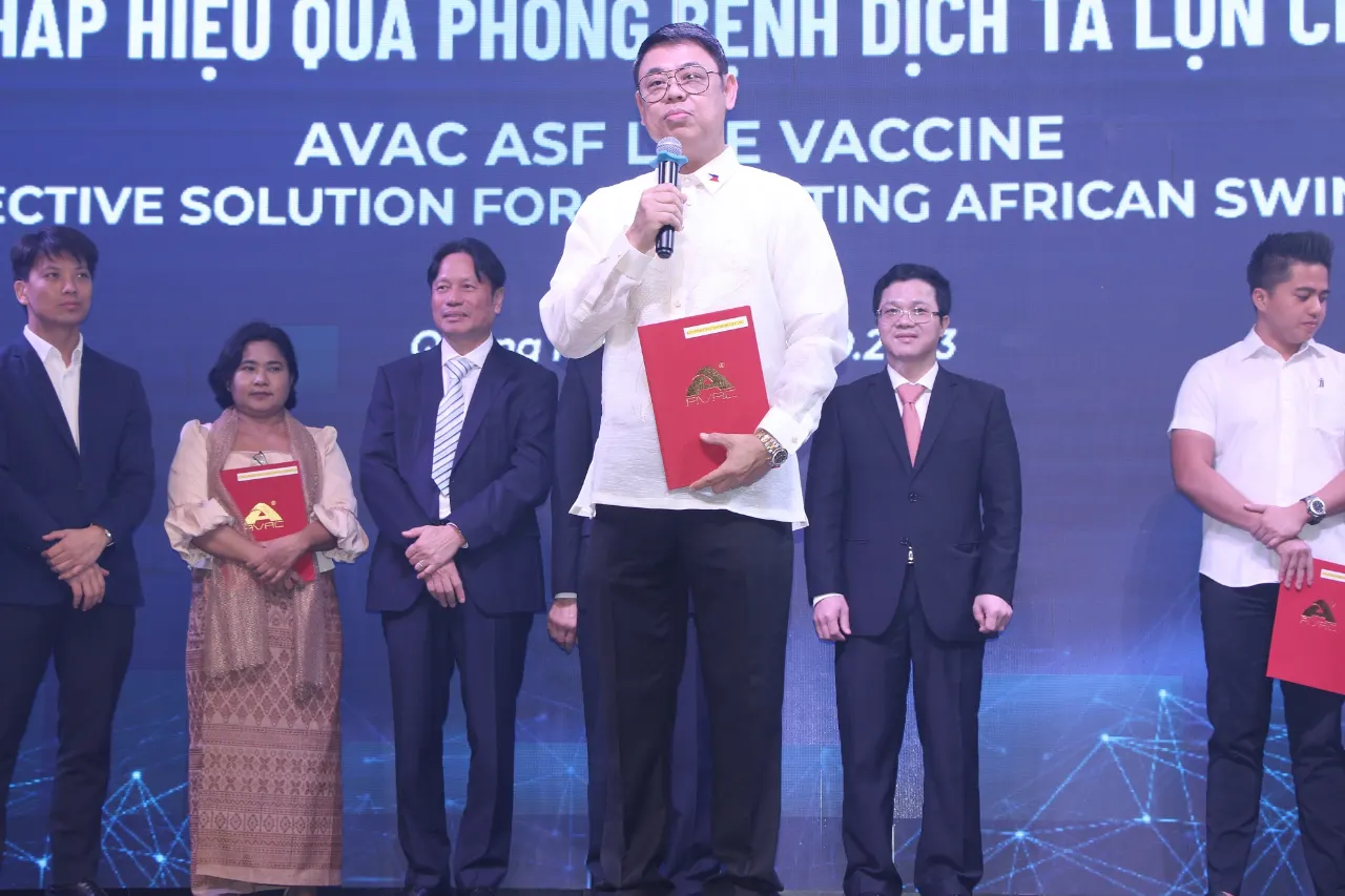 Vắc xin Dịch tả lợn châu Phi AVAC ASF LIVE chính thức được xuất khẩu