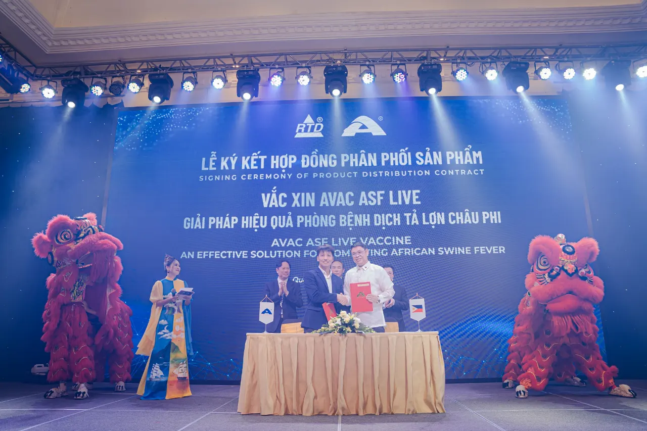 Vắc xin Dịch tả lợn châu Phi AVAC ASF LIVE chính thức được xuất khẩu