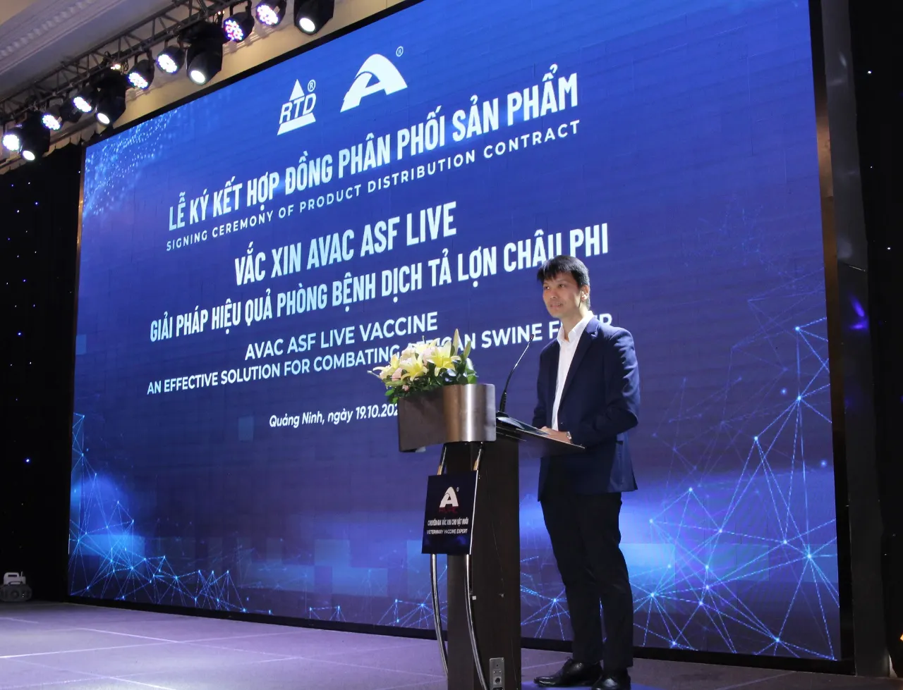 Vắc xin Dịch tả lợn châu Phi AVAC ASF LIVE chính thức được xuất khẩu