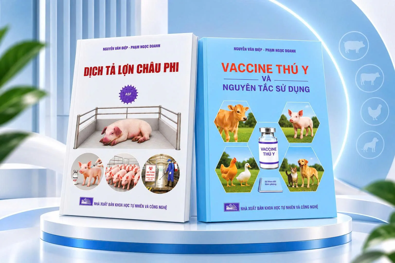 Ra mắt bộ đôi sách chuyên ngành: “Dịch tả lợn châu Phi” và “Vaccine thú y và nguyên tắc sử dụng”