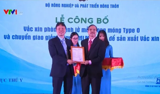 Việt Nam sản xuất thành công vaccine lở mồm long móng
