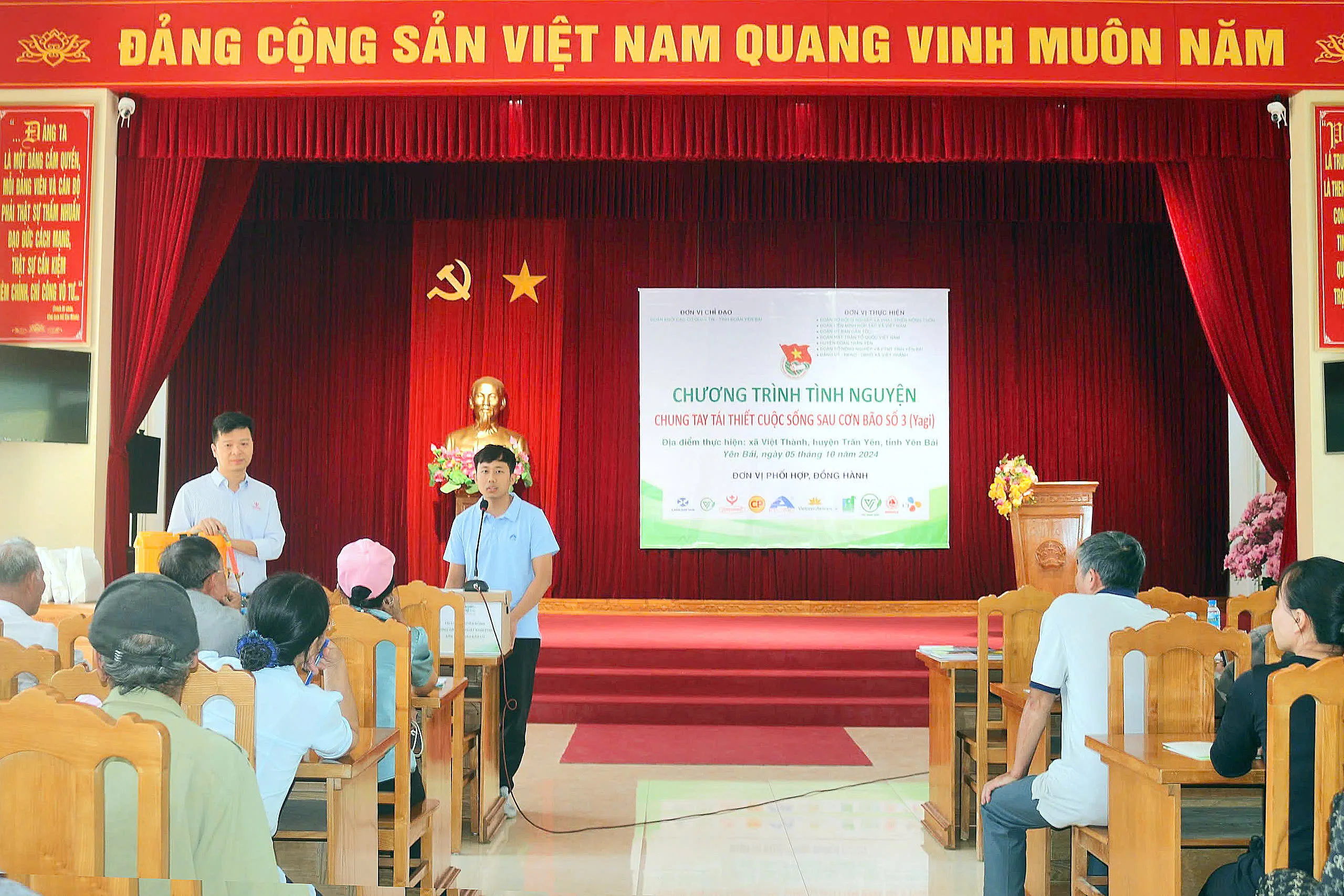 Công ty CP AVAC Việt Nam đồng hành cùng Đoàn Thanh niên Bộ NN-PTNT hỗ trợ người dân tỉnh Yên Bái phục hồi sau mưa lũ